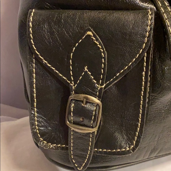 Moroccan Leather Backpack - Picture 3 of 15